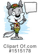 Wolf Clipart #1515178 by Cory Thoman