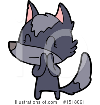 Royalty-Free (RF) Wolf Clipart Illustration by lineartestpilot - Stock Sample #1518061