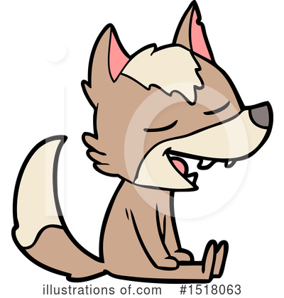 Royalty-Free (RF) Wolf Clipart Illustration by lineartestpilot - Stock Sample #1518063