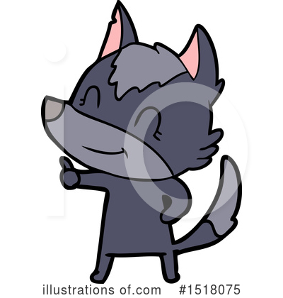 Royalty-Free (RF) Wolf Clipart Illustration by lineartestpilot - Stock Sample #1518075