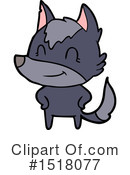 Wolf Clipart #1518077 by lineartestpilot
