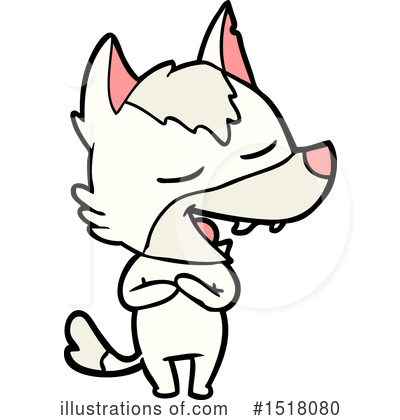 Royalty-Free (RF) Wolf Clipart Illustration by lineartestpilot - Stock Sample #1518080