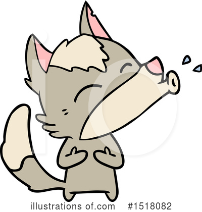 Royalty-Free (RF) Wolf Clipart Illustration by lineartestpilot - Stock Sample #1518082