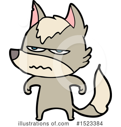 Royalty-Free (RF) Wolf Clipart Illustration by lineartestpilot - Stock Sample #1523384