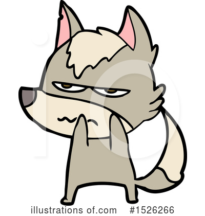 Royalty-Free (RF) Wolf Clipart Illustration by lineartestpilot - Stock Sample #1526266