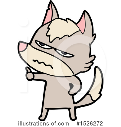 Royalty-Free (RF) Wolf Clipart Illustration by lineartestpilot - Stock Sample #1526272