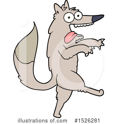 Royalty-Free (RF) Wolf Clipart Illustration by lineartestpilot - Stock Sample #1526281