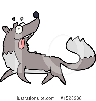 Royalty-Free (RF) Wolf Clipart Illustration by lineartestpilot - Stock Sample #1526288