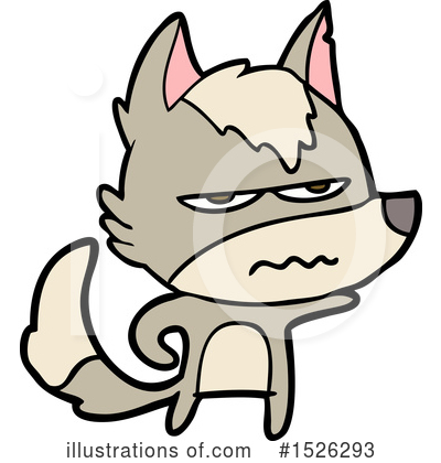 Royalty-Free (RF) Wolf Clipart Illustration by lineartestpilot - Stock Sample #1526293