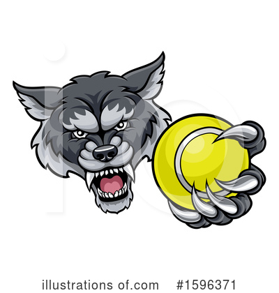 Royalty-Free (RF) Wolf Clipart Illustration by AtStockIllustration - Stock Sample #1596371