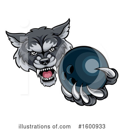 Royalty-Free (RF) Wolf Clipart Illustration by AtStockIllustration - Stock Sample #1600933