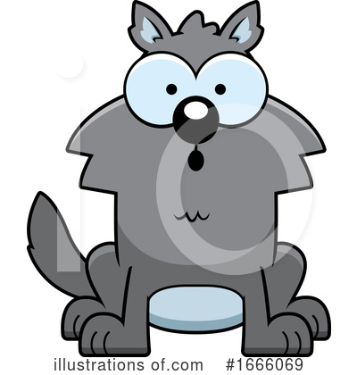 Royalty-Free (RF) Wolf Clipart Illustration by Cory Thoman - Stock Sample #1666069