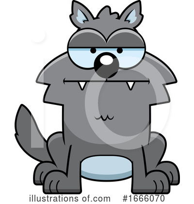 Royalty-Free (RF) Wolf Clipart Illustration by Cory Thoman - Stock Sample #1666070