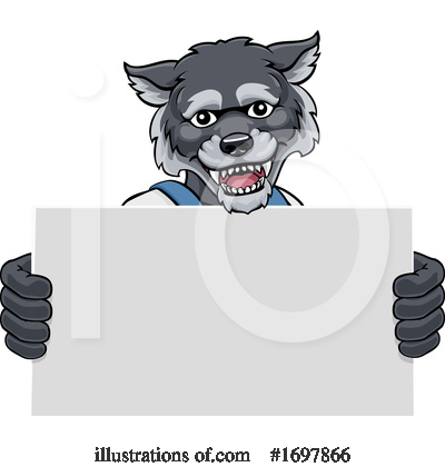 Royalty-Free (RF) Wolf Clipart Illustration by AtStockIllustration - Stock Sample #1697866