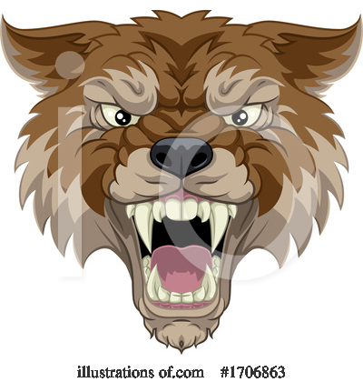 Werewolf Clipart #1706863 by AtStockIllustration