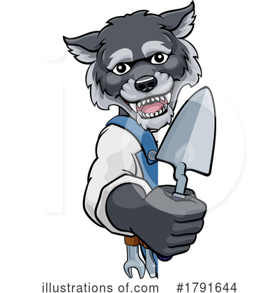 Royalty-Free (RF) Wolf Clipart Illustration by AtStockIllustration - Stock Sample #1791644