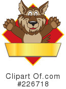 Wolf Mascot Clipart #226718 by Toons4Biz
