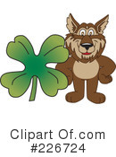 Wolf Mascot Clipart #226724 by Mascot Junction