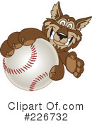Wolf Mascot Clipart #226732 by Mascot Junction