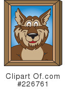Wolf Mascot Clipart #226761 by Mascot Junction