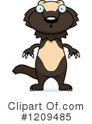 Wolverine Clipart #1209485 by Cory Thoman