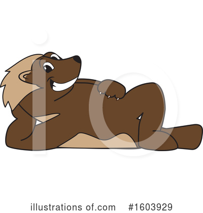 Wolverine Mascot Clipart #1603929 by Toons4Biz