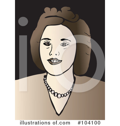 Royalty-Free (RF) Woman Clipart Illustration by Prawny - Stock Sample #104100