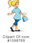 Woman Clipart #1098769 by Lal Perera