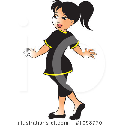 Royalty-Free (RF) Woman Clipart Illustration by Lal Perera - Stock Sample #1098770