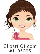 Woman Clipart #1106305 by Melisende Vector