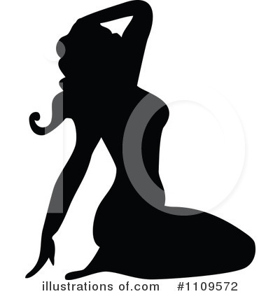 Royalty-Free (RF) Woman Clipart Illustration by Prawny Vintage - Stock Sample #1109572