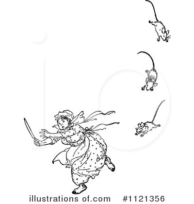 Mice Clipart #1121356 by Prawny Vintage