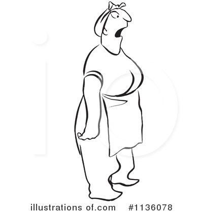 Royalty-Free (RF) Woman Clipart Illustration by Picsburg - Stock Sample #1136078
