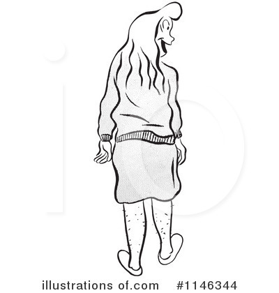 Royalty-Free (RF) Woman Clipart Illustration by Picsburg - Stock Sample #1146344