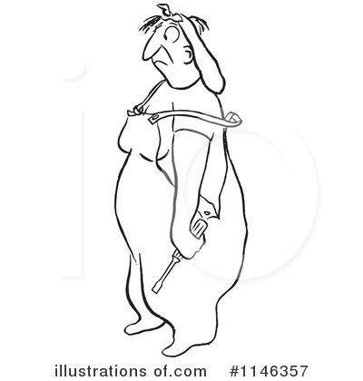 Royalty-Free (RF) Woman Clipart Illustration by Picsburg - Stock Sample #1146357