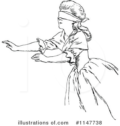 Royalty-Free (RF) Woman Clipart Illustration by Prawny Vintage - Stock Sample #1147738