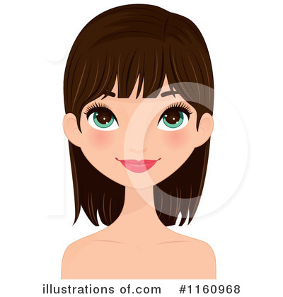 Royalty-Free (RF) Woman Clipart Illustration by Melisende Vector - Stock Sample #1160968