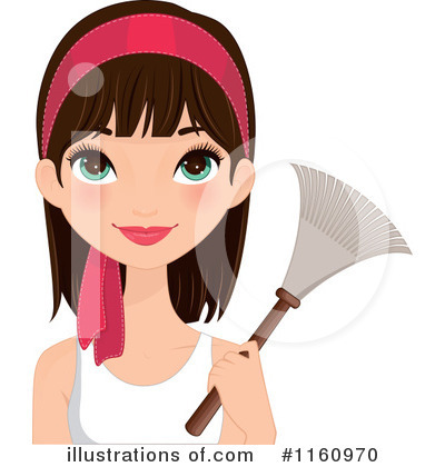Royalty-Free (RF) Woman Clipart Illustration by Melisende Vector - Stock Sample #1160970