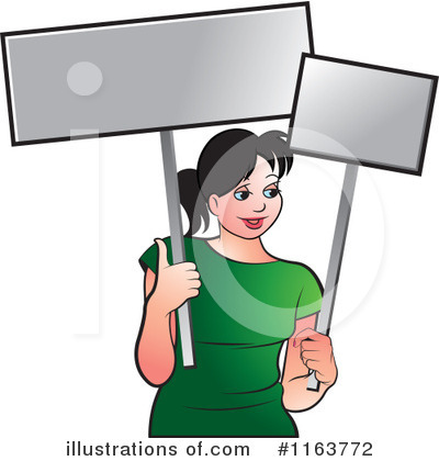 Royalty-Free (RF) Woman Clipart Illustration by Lal Perera - Stock Sample #1163772
