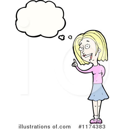 Royalty-Free (RF) Woman Clipart Illustration by lineartestpilot - Stock Sample #1174383