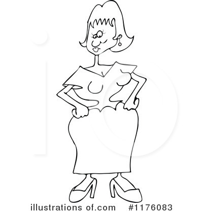 Royalty-Free (RF) Woman Clipart Illustration by djart - Stock Sample #1176083