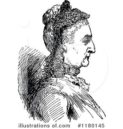 Royalty-Free (RF) Woman Clipart Illustration by Prawny Vintage - Stock Sample #1180145