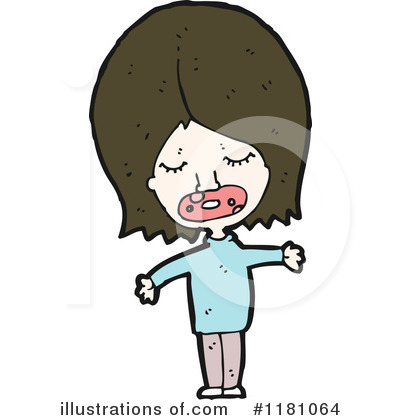 Royalty-Free (RF) Woman Clipart Illustration by lineartestpilot - Stock Sample #1181064