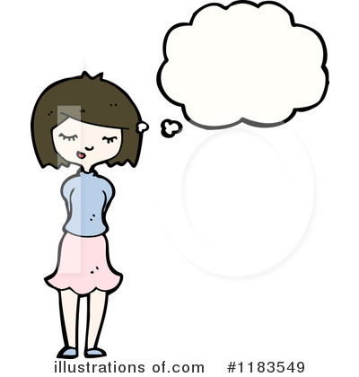 Royalty-Free (RF) Woman Clipart Illustration by lineartestpilot - Stock Sample #1183549