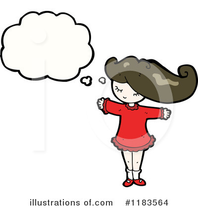 Royalty-Free (RF) Woman Clipart Illustration by lineartestpilot - Stock Sample #1183564
