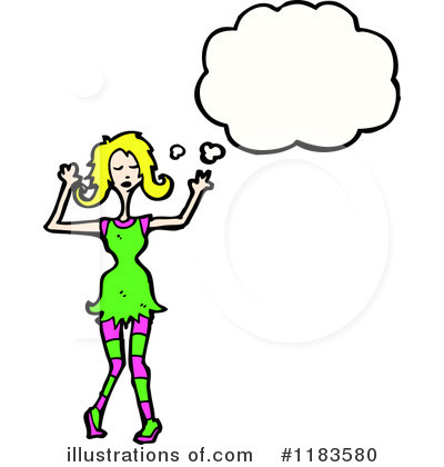 Royalty-Free (RF) Woman Clipart Illustration by lineartestpilot - Stock Sample #1183580