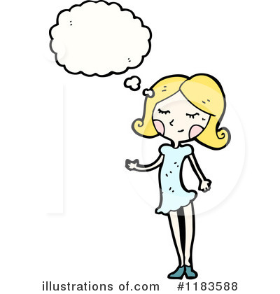 Royalty-Free (RF) Woman Clipart Illustration by lineartestpilot - Stock Sample #1183588