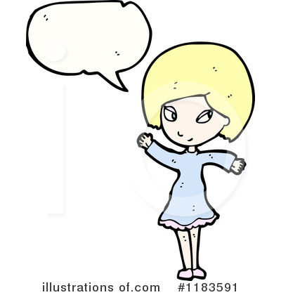 Royalty-Free (RF) Woman Clipart Illustration by lineartestpilot - Stock Sample #1183591