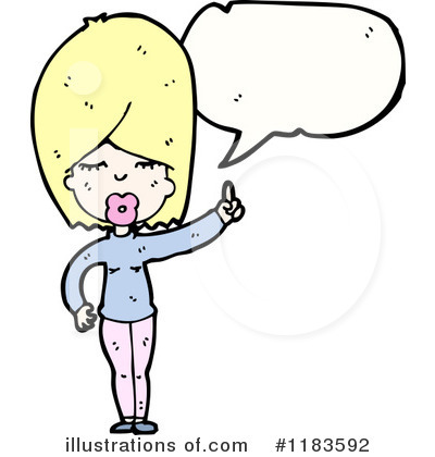 Royalty-Free (RF) Woman Clipart Illustration by lineartestpilot - Stock Sample #1183592