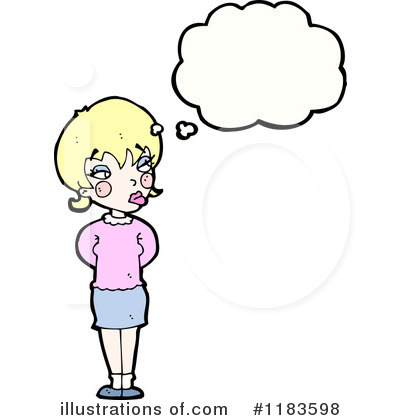 Royalty-Free (RF) Woman Clipart Illustration by lineartestpilot - Stock Sample #1183598
